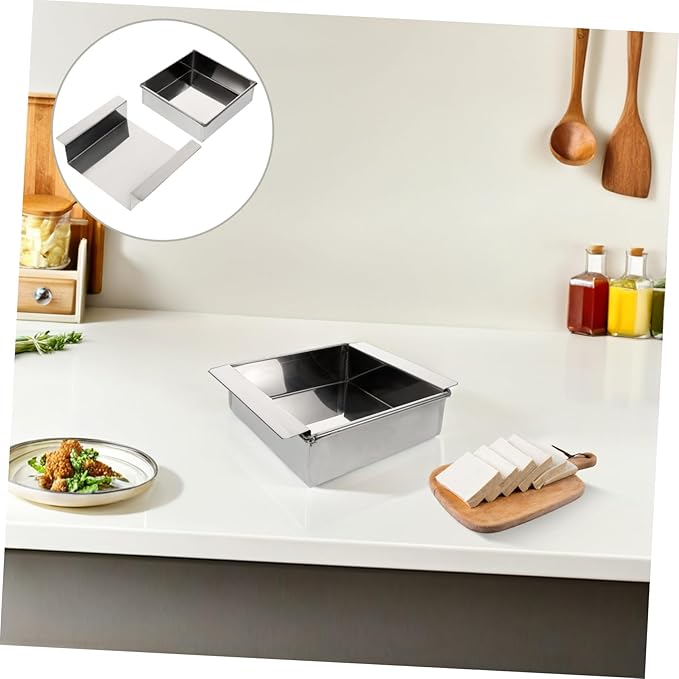 KICHOUSE Homemade Tofu Presser Multi-purpose Tofu Forming Machine Diy Press Mold for Maker Kit and Pressing Tools