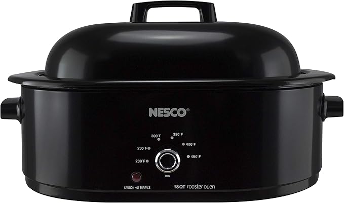 Nesco MWR18-13, Roaster Oven, 18 Quarts, Black