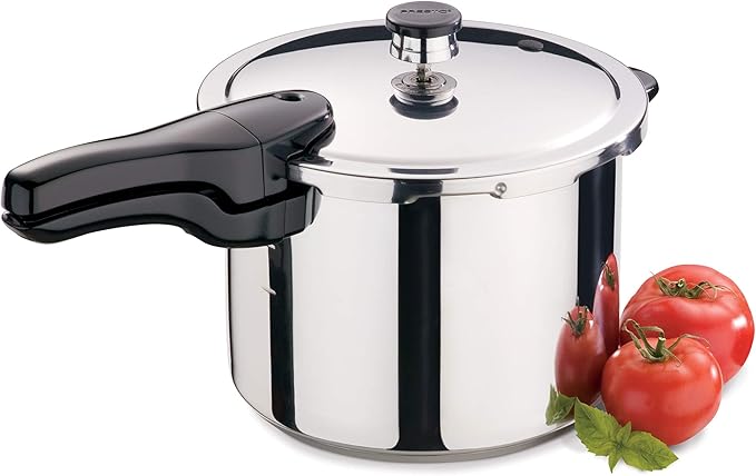 Presto 01362 6-Quart Stainless Steel Pressure Cooker