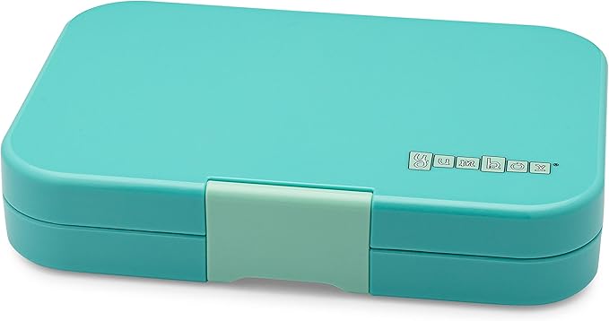 Yumbox Tapas Leakproof Bento Lunch Box - 5-Compartment Bento Container for Adults and Kids; Large Size 9.5x6.9x1.8; BPA-Free, Leakproof & Easy Clean; Lunch Box Kids (Antibes Blue)
