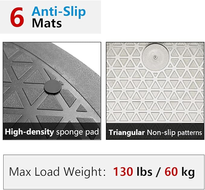 Lazy Susan Turntable Organizer - 12 Inch & 16 Inch Heavy Duty Rotating Swivel Stand