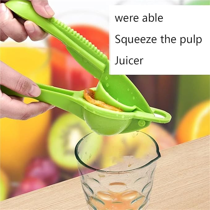 Premium Manual Citrus Juicer, Heavy Duty Lemon, Lime & Orange Squeezer Professional Hand Press Juicer for Fresh Juice Rust-Resistant & Easy to