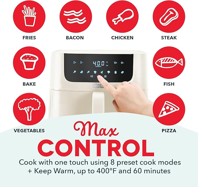 Dash Tasti-Crisp® 8QT Max Pro Air Fryer