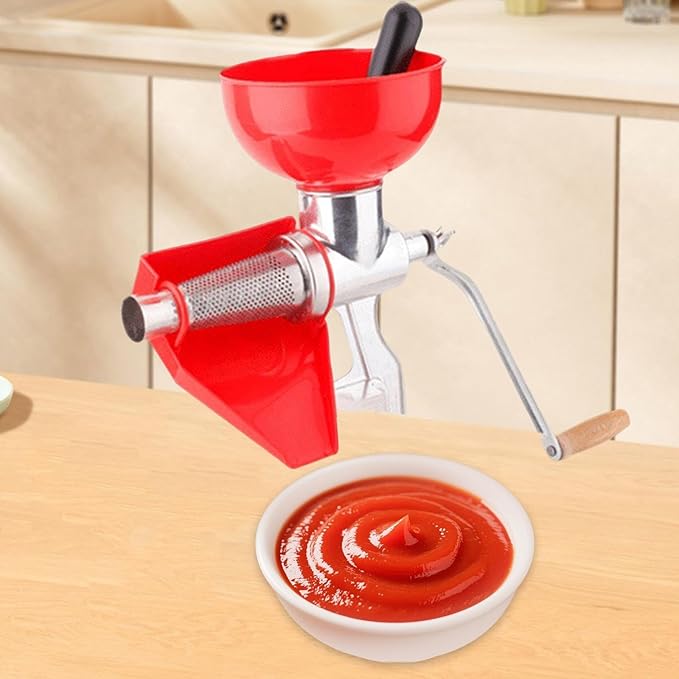 Manual Juicer Hand Press for Lemon Orange Limes Vegetables Tomato Grapes, Aluminum Alloy Citrus Extractor with Stable Clamp, Compact Kitchen Tool 8.66x13.39x10.63 inch
