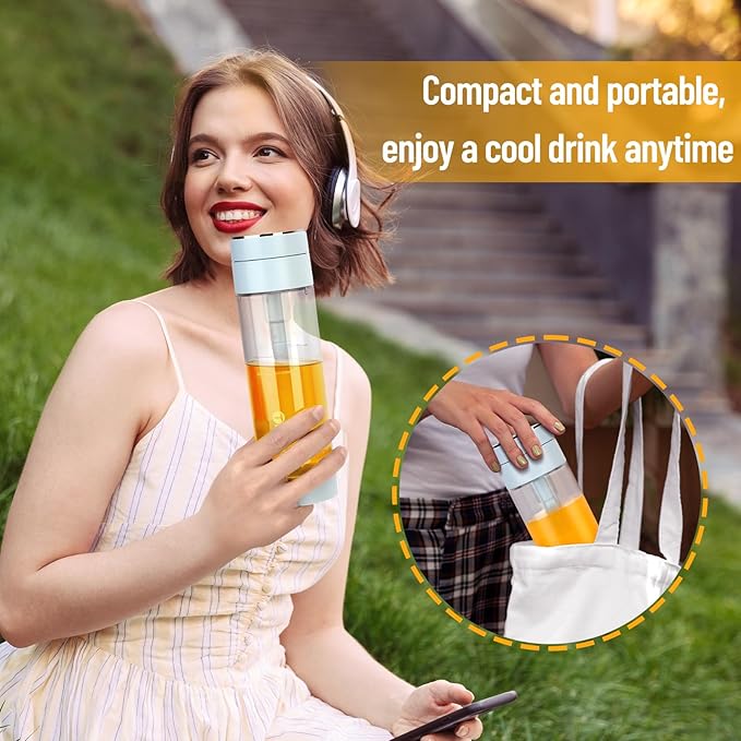 Tronco Reusable Carbonating Bottle – BPA-Free PET Plastic Sparkling Water Bottle, Compatible with Portable Soda Makers, Perfect for Travel, Sports & Home