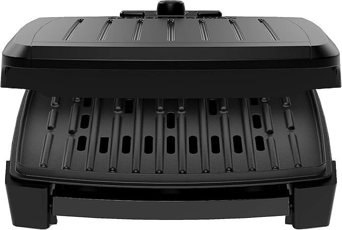 GEORGE FOREMAN® Contact Submersible™ Grill,5-Serving - Adjustable Temperature Control,Black Plates,Wash the entire-grill,(Pack of 2)