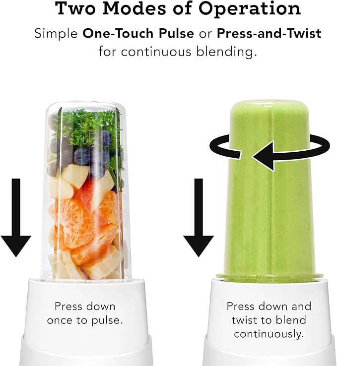 Tribest Personal Blender II, Small Portable Blender for Shakes & Smoothies with BPA-Free Cups, Red