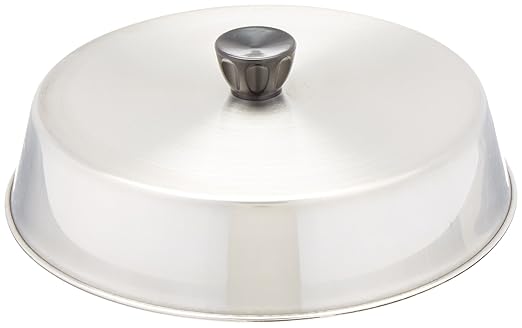 American METALCRAFT, Inc. BA940S S/S 9-1/4" Round Basting Cover w/Knob, Silver