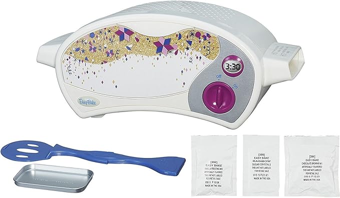 Easy Bake Oven Ultimate Star Edition + Red Velvet Cupcakes Refill + Chocolate Chip and Pink Sugar Cookies Refill + Mini Whisk