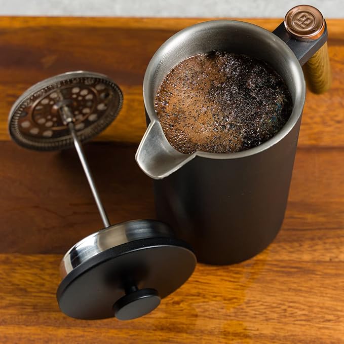 Brod & Taylor Double-Wall French Press & Carafe, Stainless Steel