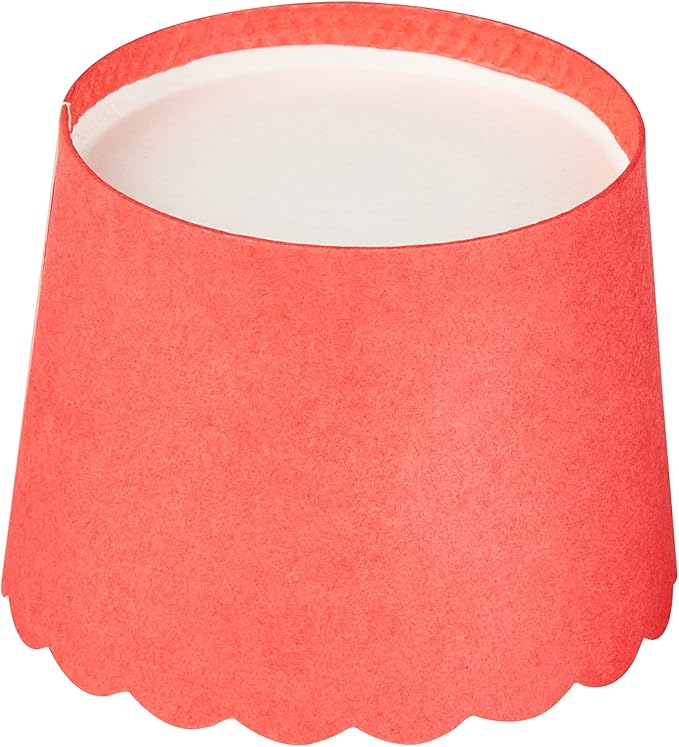 Restaurantware Baking Cups 200 Pack of 3.38 oz Paper Cupcake Liners Greaseproof Scalloped Oven-Safe Elegant Dessert Muffin Cups Disposable for Parties