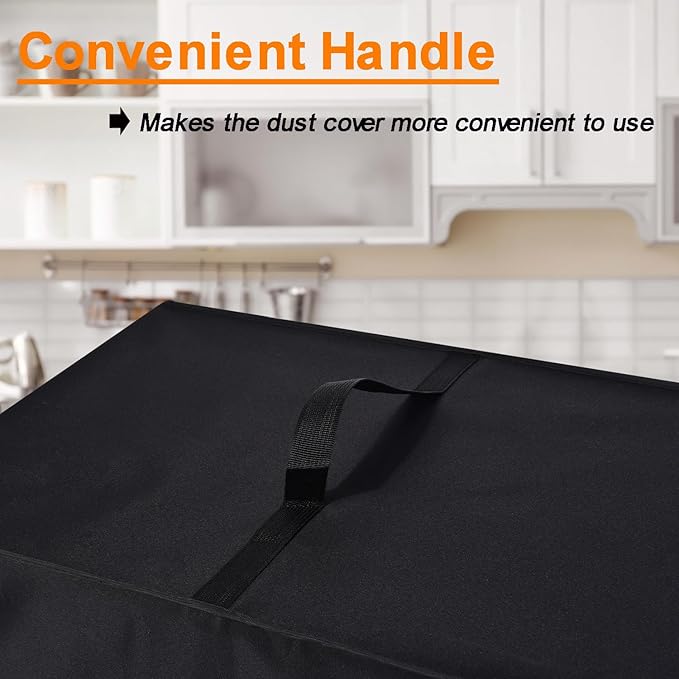 Toaster Oven Cover Heavy Duty Heat-Resistant Dust-proof Waterproof Cover Case Compatible With BLACK+DECKER Black & Decker Crisp 'N Bake Air Fryer Toaster Oven(18.5"D X 17.7"W X 11.4"H)