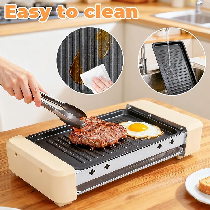 Electric Hot Dog Roller Machine,3 in 1 Indoor Grill with 360° Rotating Tray (9 Sausages) & Removable Grills Net & Nonstick Plate,Hot Dog Roller Grill Sausage Grills for Family BBQ Party