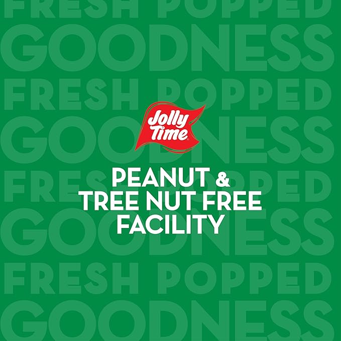 Jolly Time Jalapeño Butter, Microwave Popcorn with Just the Right Heat, 3oz Sharing Bag, 6 Bags Per Carton (Jalapeño Butter, 3 Ounce (Pack of 36))