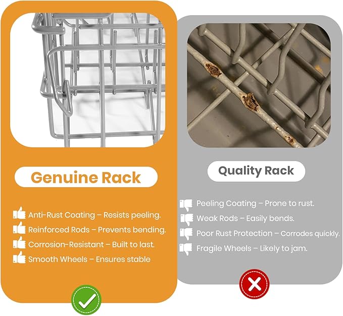 【𝟮𝟬𝟮𝟲 𝙐𝙥𝙜𝙧𝙖𝙙𝙚𝙙】Dishwasher DD82-01385B A/S Assembly-Middle Dishrack (20.5''W*20''D), Center Dishrack (With Dishrack Rollers) - Fit for Samsung Dishwasher Parts DW80R2031/DW80M2020US Series