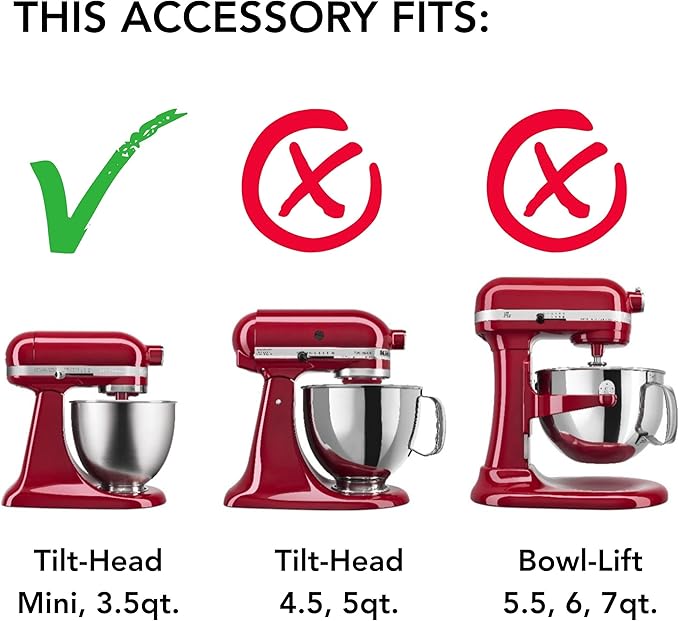 KitchenAid® 3.5 Quart Tilt-Head Flex Edge Beater, KFE35T