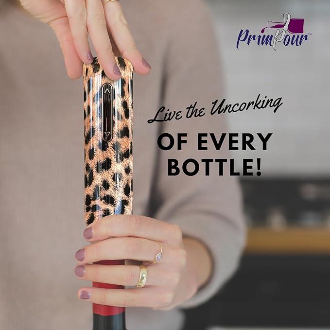 Electric Wine Opener – Premium Automatic Corkscrew with Rechargeable Charging Base – Luxury Wine Accessory
