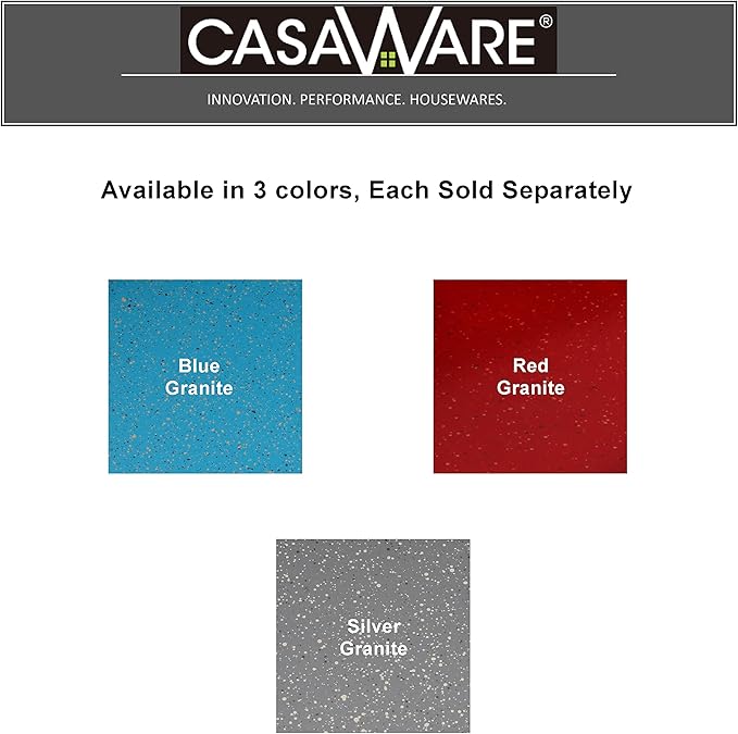 casaWare Pizza/baking Pan 12-inch (Blue - Granite)