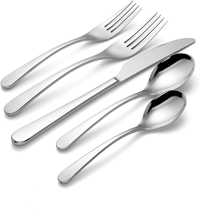Oneida 894747 Kenbrook 20 Piece Everyday Flatware Set, Service For 4