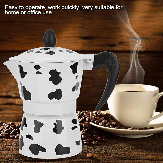 Moka Pot, Aluminium Stovetop Espresso Maker Italian Coffee Maker Coffee Pot Stovetop Espresso Maker Camping Espresso Maker Manual