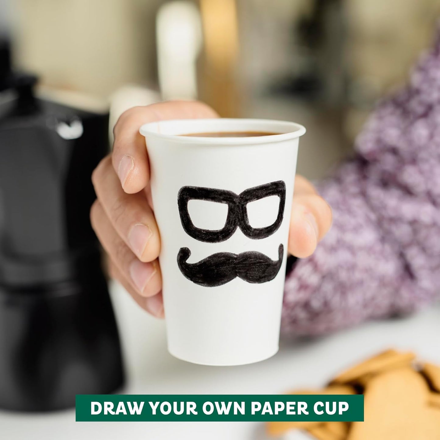Freshware Coffee Cups 4 oz [1000 Pack] Disposable Paper Cups for Mouthwash Cups, Hot Paper Coffee Cup, Ideal for Bathroom Cup