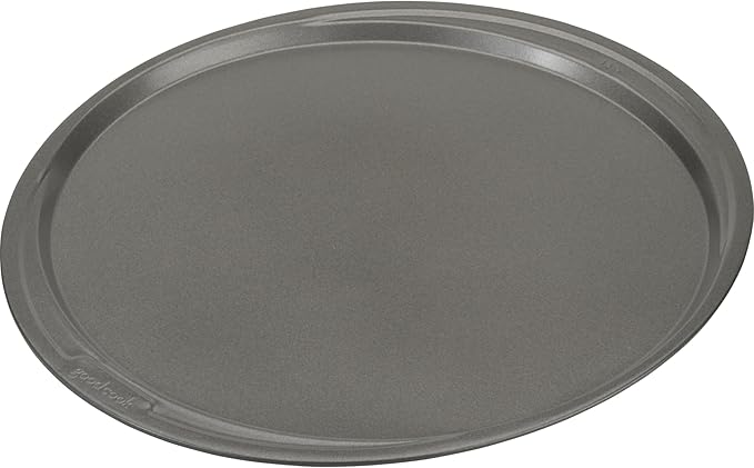 GoodCook Everyday Nonstick Steel Pizza Pan, 12", Gray (Pack of 2)