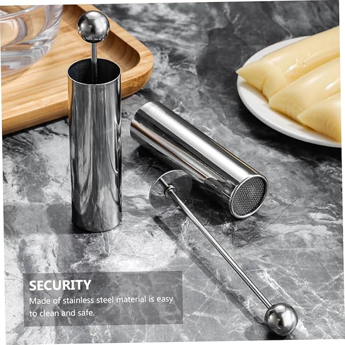 GLEAVI 1pc Stainless Steel Tofu Cutter Manual Press Shredder for Chrysanthemum Tofu Cheese Filaments for Hotels Restaurants Cooking Competitions Home Use