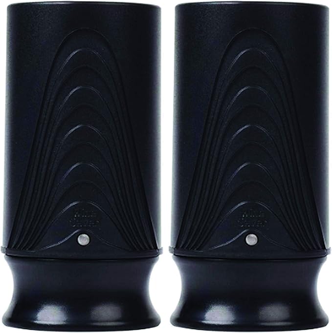 Franmara Wine Saver Vaccum Pump and Stopper, Black, Pack of 2
