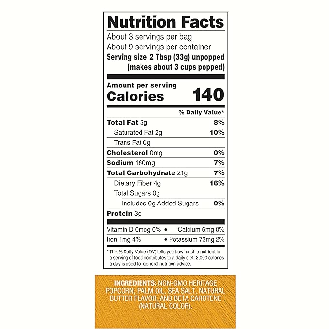 Black Jewell Gourmet White Microwave Popcorn, Touch of Butter,10.5 Ounces (Pack of 3)