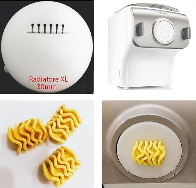 Radiatore Pasta Noodles Shape Disc, Radiatori Fit For Philips Automatic Pasta Maker, Disc Compatible With Philips Pasta Maker Attachment, Kitchen Appliance