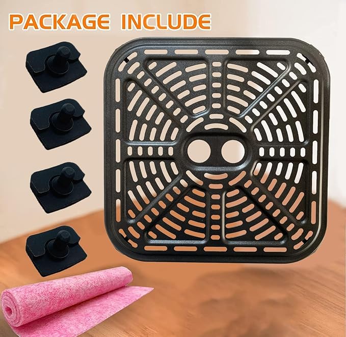 6.8QT Air Fryer Grill Pan for COSORI Dual Blaze 6.8QT Smart Air Fryer, Premium Air Fryer Grill Crisper Plate Rack Insert Grate Shelf for COSORI 6.8QT Air Fryers, Nonstick, Dishwasher Safe