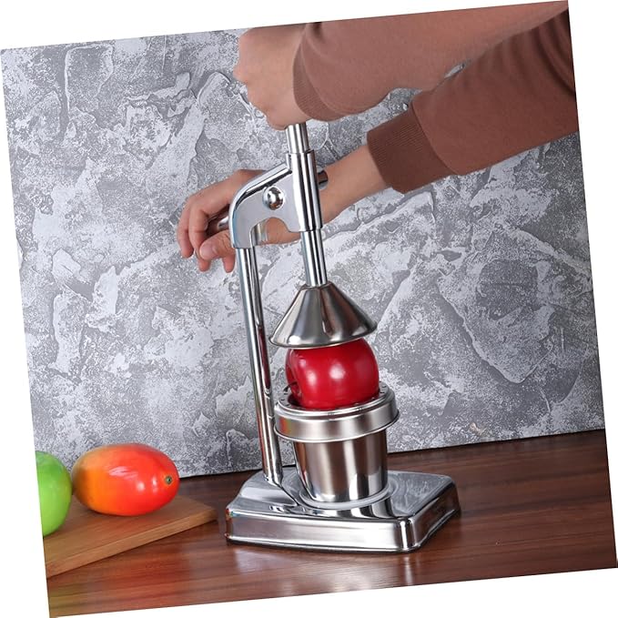 ABOOFAN Stainless Steel Lemon Squeezer Hand Press Juicer Manual Juice Extractor
