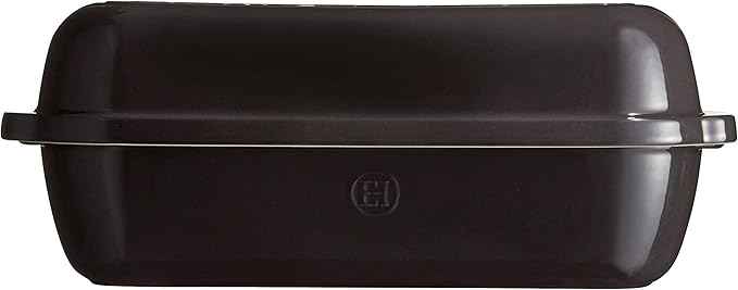 Emile Henry Italian Bread Loaf Baker | Charcoal