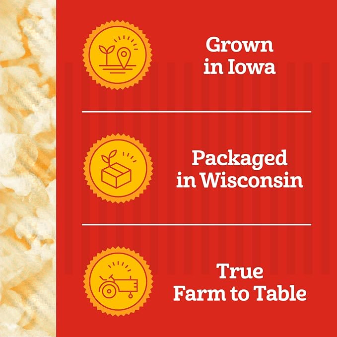 Franklin’s Gourmet Popcorn All-In-One Popcorn Packs for Popcorn Machine - 8oz Pack of 10 - Made in USA - Packs of Corn Kernels with Buttery Salt & Oil