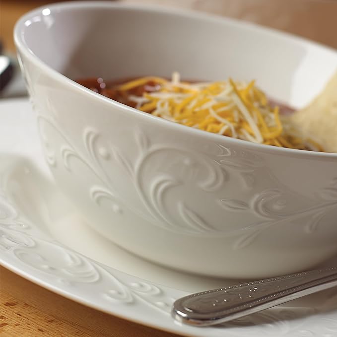 Lenox 806686 Opal Innocence Carved 4-Piece Place Setting