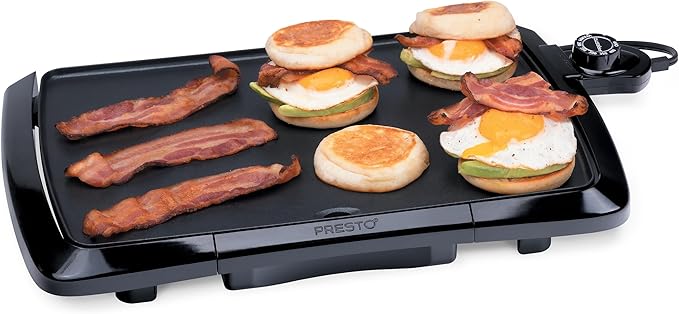 Presto 12" Electric Skillet & 10 1/2" x 16" Electric Griddle Bundle
