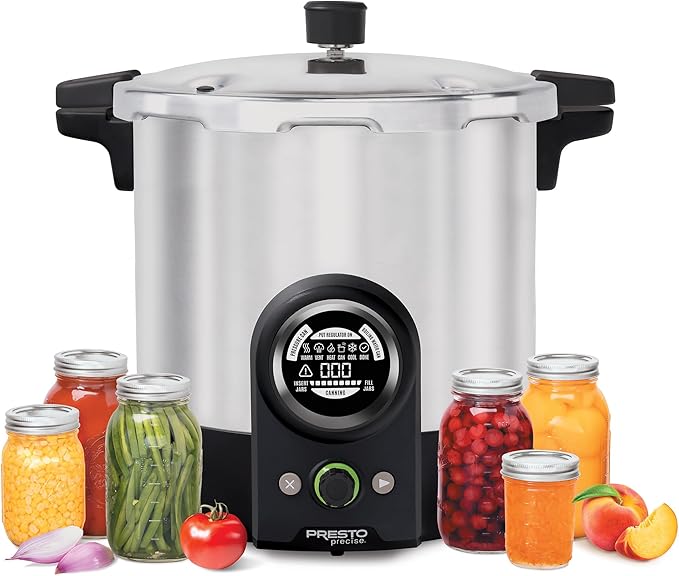 Presto 02153 Precise 23-Quart Digital Pressure Canner