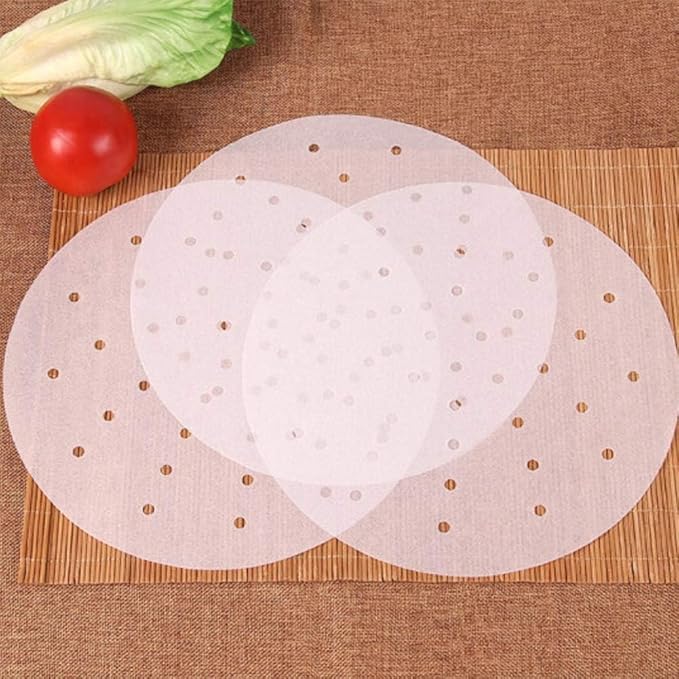 Patty Paper Sheets for 5 Inch Burger Press (400 pcs) Round Hamburger Non-Stick Heat Resistant Circle Wax Parchment Paper Maker Cook Bake Steaming Grill BBQ Barbecue Total 4000pcs(10 Pack)