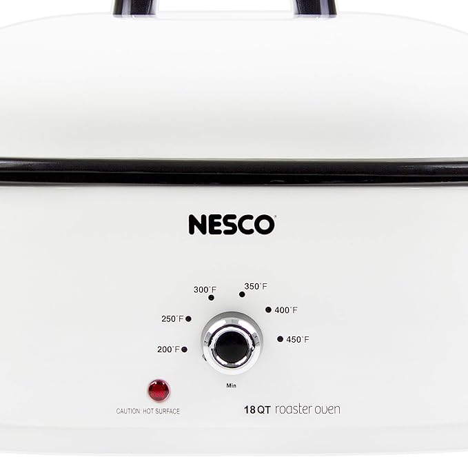Nesco MWR18-14 Roaster Oven, 18 Quart, White