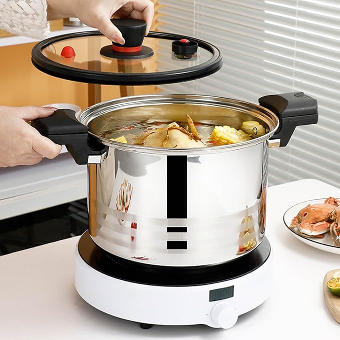 Efficient Pressure Cooker Set Pressure Cooker Recipes Electric Stove Energysaving Cooking Utensils