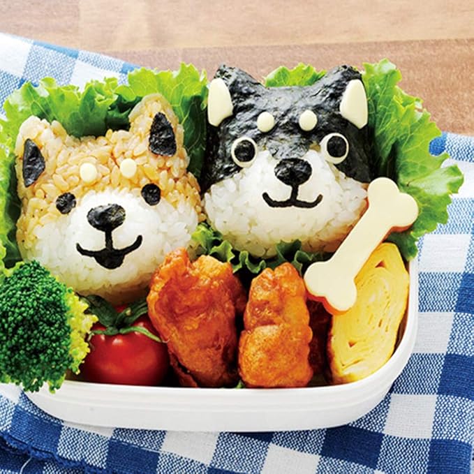 Sushi Making Kit Rice Ball Molds Bento Accessories Sandwich Cutters for Kids Kitchen Tools for Baby Kids Meal