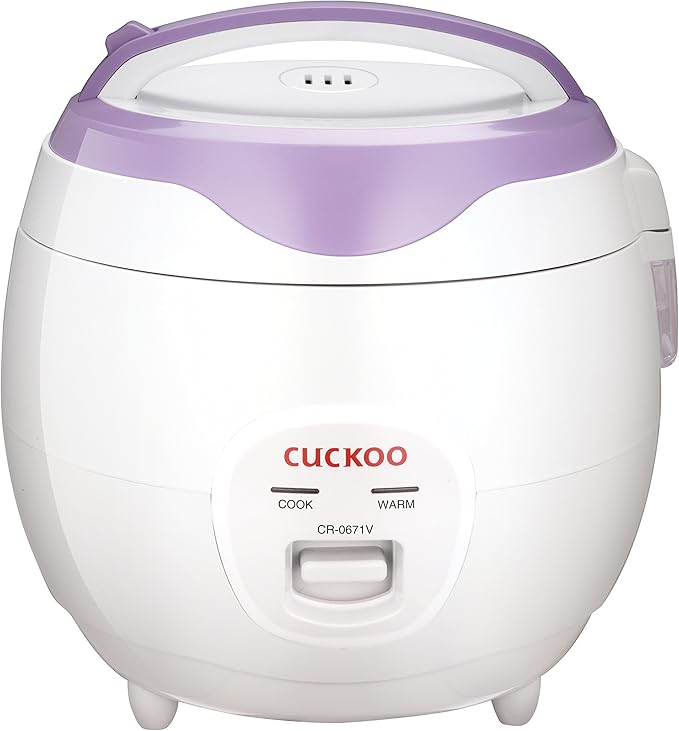 Cuckoo Electric Heating Rice Cooker CR-0671V (Violet/White)