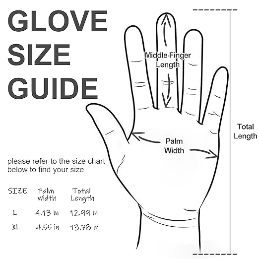 Silicone Gloves Heat Resistant Oven Mitt Barbecue Glove PPE Reusable Dishwashing Cleaning Glove Waterproof Cotton Lined Mitts Kitchen Gloves for Cooking Grilling Baking XL