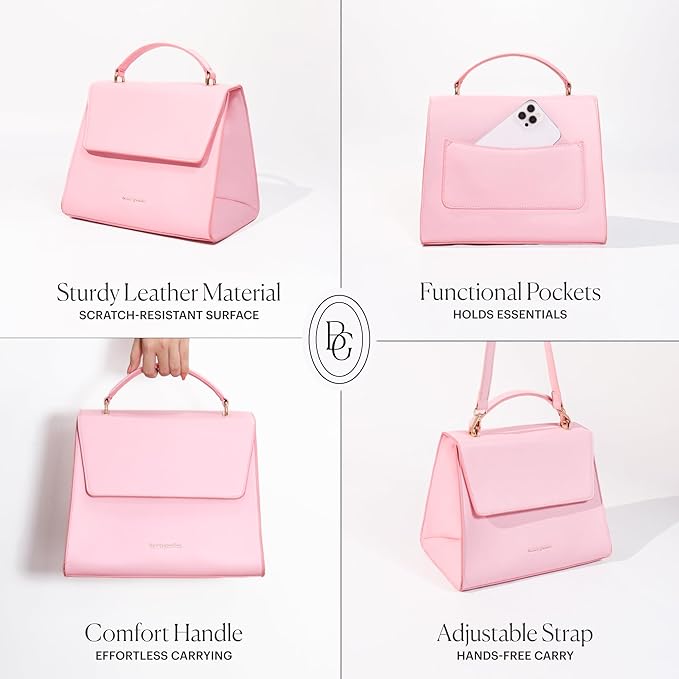 Cute Pink Lunch Bags for Women, Adult Lunch Box for professionals, Lunch Bag Women Insulated Tote Purse, Womens Lunch Bags for the office, Teacher and Nurses and Professionals. makes a great gift !