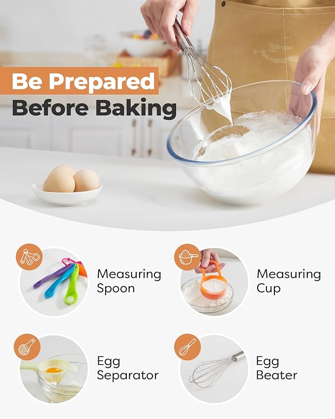 Kootek 700pcs Cake Decorating Kit, Baking Supplies with Springform Pans, Cake Turntable for Decorating, Piping Tips Set, Pastry Bags, and More Baking Tools for Mother's Day