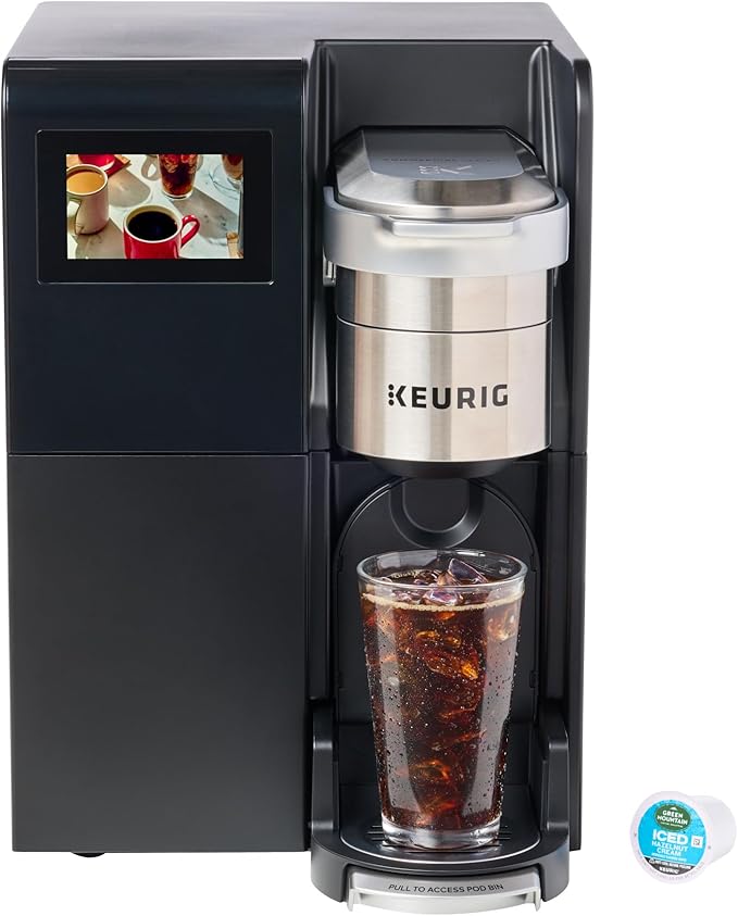 Keurig K-3550 Large Business Single Serve Coffee Maker, Plumbed, Silver/Black