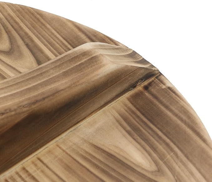 Oedema Wooden Pot Lid Round Pot Cover Pan Wood Lid 13 Inch Fry Cover for Cast Iron Pan Kitchen Cooking Lid with Ergonomic Handle