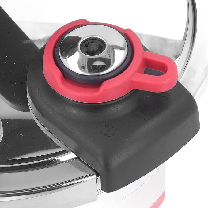 Multi Cooker, 6L Electric Pressure Cooker Efficient and Quick Cooking with Foldable Handle for Home