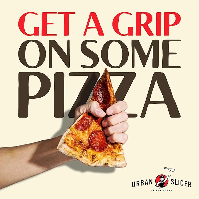 Urban Slicer Pizza Worx, Outdoor Grilling Pizza Dough Mix, Make-At-Home Dough Kit, Crispy Thin Crust, 2 Bags, 13.4 oz Each, Makes 4 Crusts
