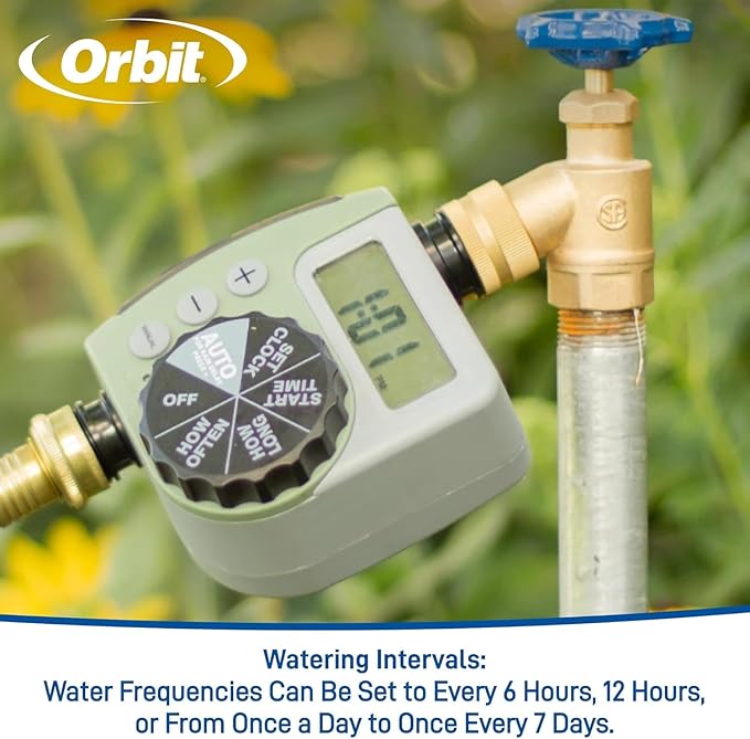 6-Pack (6 Total Timers) Orbit One Outlet Single-Dial Hose Faucet Timer